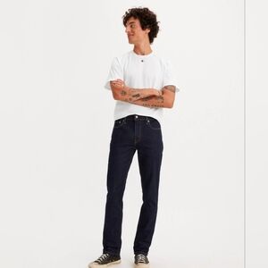 Levi's Men's Dark Indigo Slim 511 Jeans 38 x 30